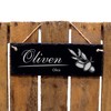 Engraved Slate Sign - Olive Tree - Garden Decorative Sign