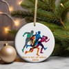 Run christmas ornament, running gifts, run Buddy gift, marathon gift,