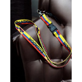 Ecuador Lanyard Keyring.