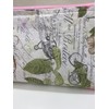 Floral cosmetic bag, makeup bag