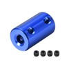 sourcing map Shaft Coupling Connector 3 mm to 5 mm
