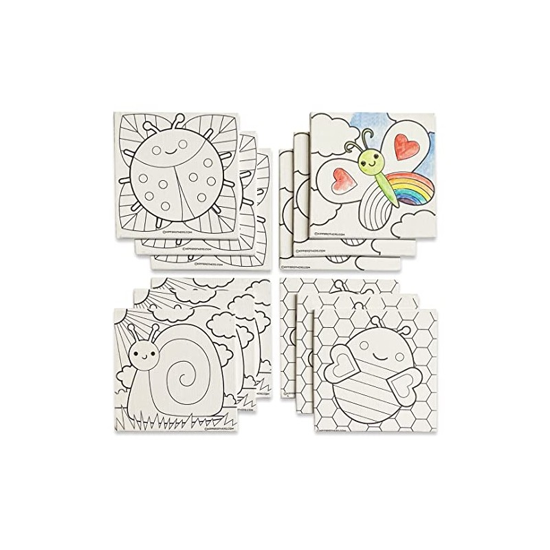 Mini Canvas and Paint Set (Happy)