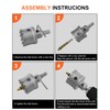 Kolvoii 14 PCS TCT Hole Saw Kit for Hard Metal,