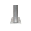 35" (H) x 13" (W) Aluminum Handrail w/Flate Base Plate
