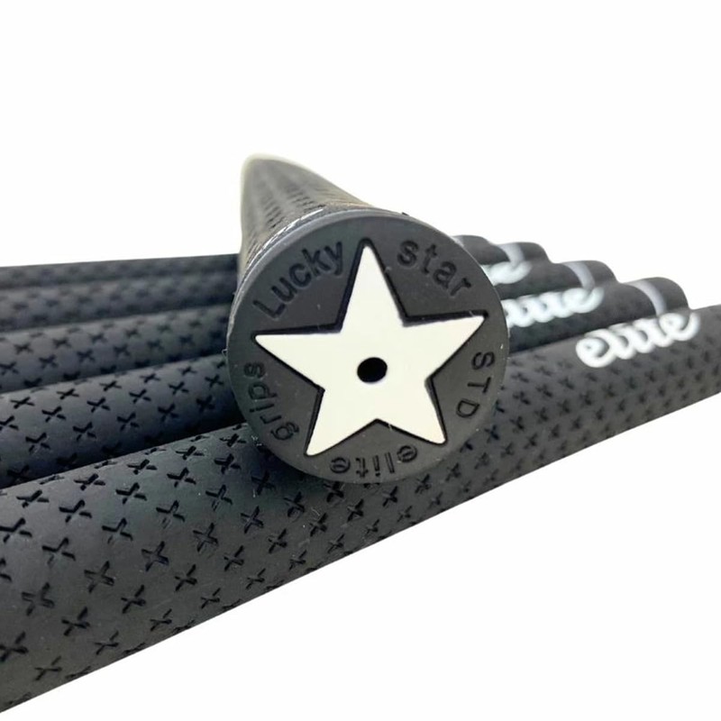 elitegrips Lucky Star Golf Grips, 10 Pack STD M58 No