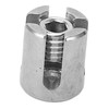 10Pcs Cross Cable Clamps 316 Stainless Steel Railing Wire Rope