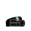 Boss Men's Carmello Belt made of Vegetable-tanned Leather with Metal