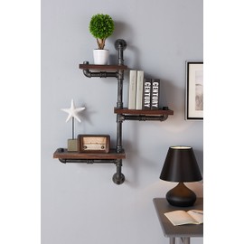 Armen Living Hechtia Shelf, Gray