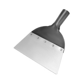 QWORK® Cleaning Shovel, Garden Shovel, Weeding Shovel, Replacement Head, Garden Tools, Manganese Steel, 23 cm