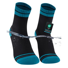 inaWarm Waterproof Socks for Men, Breathable Hiking & Walking Outdoor Crew Socks, Ideal for Cold Wet Weather, Trekking, Camping, Fishing