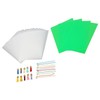 Heat Shrink Film Sheets Kit DIY Handcrafted Shrink Dink Plastic