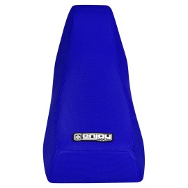 Honda Fourtrax TRX 70 Gripper Seat Cover 1986 - 1987 BLACK side - BLUE top #279