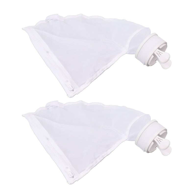 2Pcs Pool Cleaner All Purpose Bag with Zipper Enclosure Replacement