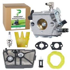 POSEAGLE WT-16B Carburetor Kits for Stihl 028, 028AV, 028 AV Super Wood Boss Chainsaw Replaces Stihl 1118 120 0600, 1118 120 0601, Walbro WT16B, Tillotson HU-40, HU-40B, HU-40D