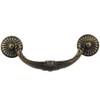 MuDuJia 4-Pack 4.5" C-C Vintage Look Antique Bronze Bail Drawer