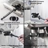 Cleaning Brush Set for Espresso Machines with Portafilter Cleaning Disc