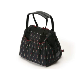 Artisan & Artist KG2LI-701 Artisan Pouch, Cosmetic Pouch, Handbag, Accessory Bag, Black