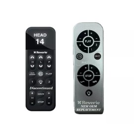 Reverie R600/650 (Dual Inverter-tilt) Grey Value Replacement Bed Remote