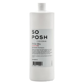 So Posh I´m So Silky Dog Shampoo - with Silk Protein, Perfect for Drop-Coats Like Yorkie, Maltese, Shih Tzu etc. Heavy, Smooth & Anti-Static Result, Sulfate & Paraben Free, 1:10 Concentrate. 33.8 Oz