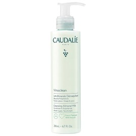 Caudalie Vinoclean Leche Limpiadora Facial Suave con Almendra, Hidrata y Suaviza Pieles Sensibles - 200 mL