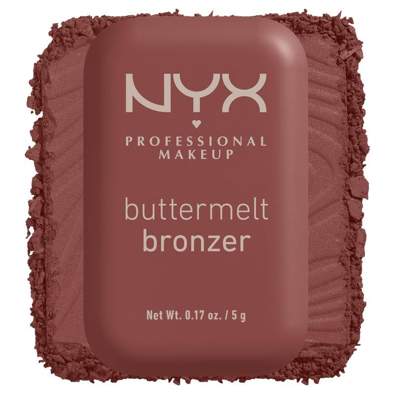 Buttermelt Bronzer, Natural Finish Pressed Powder Bronzer, NYX Professional Makeup:_Butta