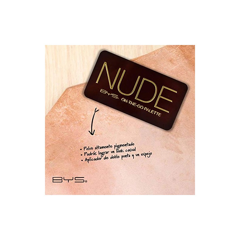 Paleta de sombras - nude on the go Nude