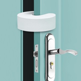 BYETOO [8 Pack] BYETOO Door Finger Pinch Guards,Baby Proof Door Slam Stopper,Protect Child Fingers with Soft Foam Guard,Prevent Finger Pinch Injuries,Slamming Door,Child or Pet from Getting Locked in Room