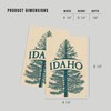 Idaho, Blue Spruce Tree, (4x6 Birch Wood Postcards, 2-Pack Stationary,