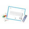 Toccata Method® Musical Music Magnetic Dry Erase Board Single Staff