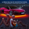PUNKZZ Coche Chasis Luces Juego De 4 Tira Led Rgb