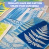 DINGSEN Gel Printing Pad with Brush - Reusable Gel Plate