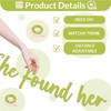 She Found Her Perfect Matcha Banner Matcha Lover Party Decorations