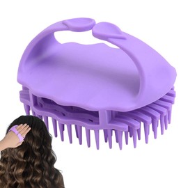 Scalp Massage Comb | Scalp Shampoo Brush | Soft Scalp Brush with Handle for Head Massage, Scalp Scrubber for Most Hair Types