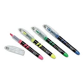 AbilityOne - go-Brite Liquid Highlighter-4-Color Set 7520-01-461-3779: SE, 4 Item(s)