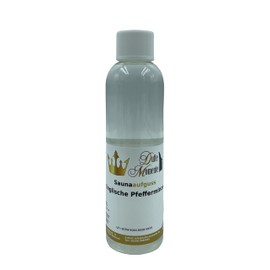 Sauna Infusion Concentrate English Peppermint - 250 ml in PET Bottle with Drip Cap and Child Lock