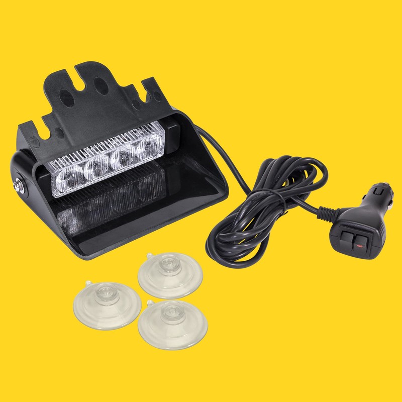 LAMPHUS SolarBlast SBWL14 4W RED White LED Emergency Dash Light