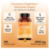 Crcuma Orgnica Pimienta Negra 180 Caps Veganas Seremony Sin Sabor