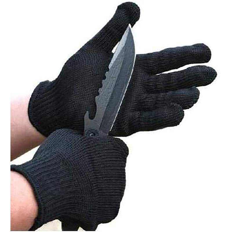 ANCLLO Level 5 Safe Cut Resistant Glove Metal Wire Glove