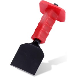 Monkey King Bar Masonry Chsiel 75x225MM,Bolster Chisel Cold Wide Chisel with Hand Guard,for Concrete Stone Brick Rock Breaking Demolishing Mason Tools