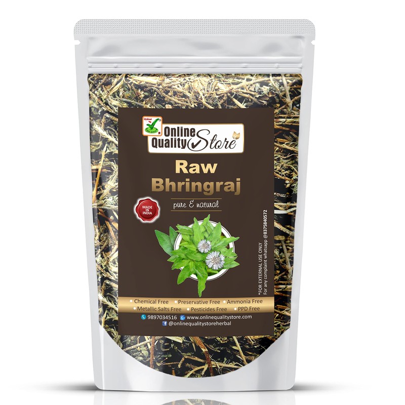 Online Quality Store raw bringaraj/bringraj dry leaves/Bhringraj Leaves/Bhangra - Eclipta