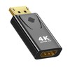 DisplayPort to HDMI Adapter 4K@30Hz, DP-HDMI Adapter 4K Gold Plated