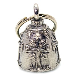GUARDIAN BELL Biker Bell, Key Holder, Protective Talisman / Amulet for Safe Driving