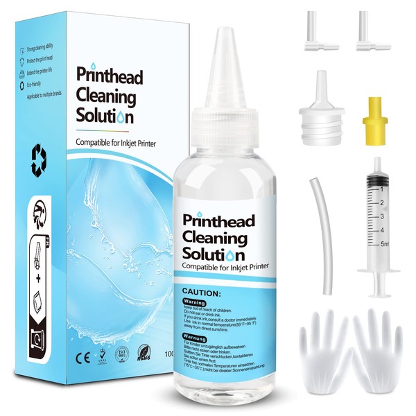 Printhead Cleaning Kits Inkjet Printers, Printer Cleaning Kit for Epson