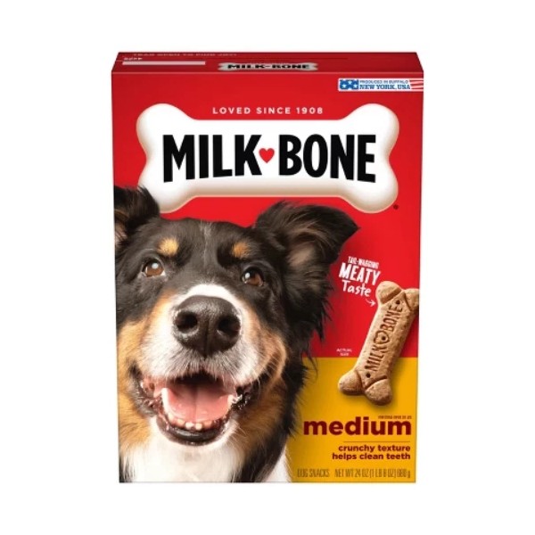 Milk-Bone in Beef Flavor Medium Dog Treats -160oz