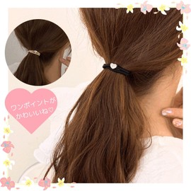 KAMIHO Hair Rubber Stylish Hair Accessories, Hair Accessories, For Adults, Korea (Square Type)