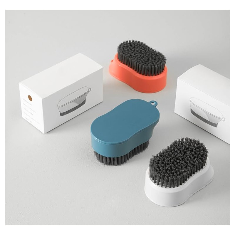 AKOAK Quality Soft Wash Clothes, Shoe Scrub Brush, Easy to
