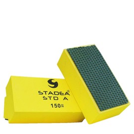 diamond hand polishing pads for concrete hand polishing: Grit 150 (Glass, Stone, Granite, Marble) 1 Piece by Stadea