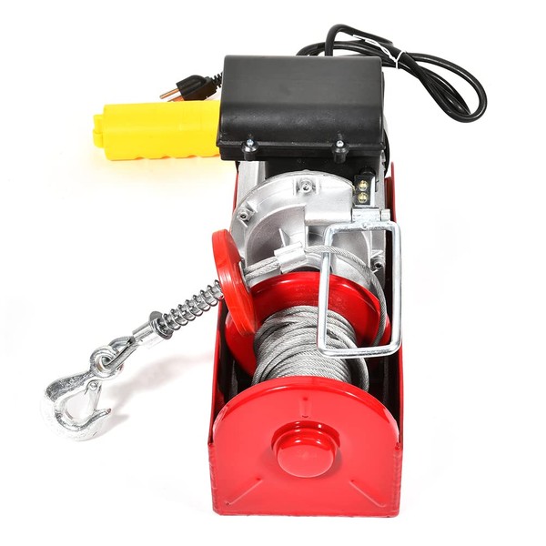 Electric for Mini Hoist, 1500lbS Overhead Winch Crane Powered Wire