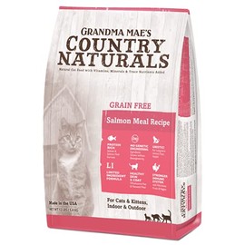 Grandma Mae'S 79700181 12 Lb Country Naturals Grain Free Salmon & Salmon Meal Cat Food, One Size