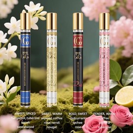 OFUN Perfume for Women, 4 Pack 35ml Perfumes Samples Set, Mini Travel Size Perufme Set, Long Lasting Fruity and Floral Parfum,Hair & Body Perfume Spray, Christmas Gifts Stocking Stuffers